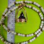 2043-THAI REAL AMULET PENDANT BRONZE RAHU MOON WAT SRISATHONG LUCKY WEALTH RICH