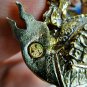 8070-MONKEY 4 FOUR HAND FLYING AMULET THAI REAL BRONZE WINDFALL MONEY LP KALONG