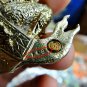 8070-MONKEY 4 FOUR HAND FLYING AMULET THAI REAL BRONZE WINDFALL MONEY LP KALONG
