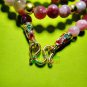 6687-HANDMADE NECKLACE BEAD HANDICRAFT W-HOOK WEARING THAI AMULET MULTI COLOR