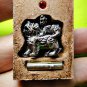 6908-THAI REAL AMULET ER-GER-FONG LOCKET KYLIN DRAGON GAMBLING WIN MONEY LP KEY