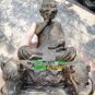 8512-BUCHA BIG STATUE LP KALONG TWIN PIG RIDER BLESS AMULET THAI CHARM REAL 2009