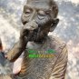 8512-BUCHA BIG STATUE LP KALONG TWIN PIG RIDER BLESS AMULET THAI CHARM REAL 2009