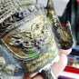 9514-REAL THAI AMULET STATUE PRA-LUCK FACE GOD CHARMING ATTRACT MIND LP KALONG
