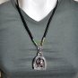 8510-THAI REAL AMULET GUMAN THONG MONEY MILLION RICH SHIRIN DARGON RIDER LP PING