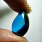 6864-THAI REAL AMULET PENDANT NAGA EYE RIVER GEM TEARDROP NATURAL STONE BLUE SKY