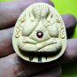 0018-THAI AMULET PIDTA CLOSED EYE 3TAKUD MILLIONAIRE FAST RICH LP CHEEN GEM 2002