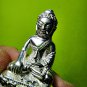 6877-THAI REAL AMULET PHA-KRING BELL ATTRACT MONEY RICH LP KOON SILVER PENDANT