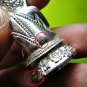 6877-THAI REAL AMULET PHA-KRING BELL ATTRACT MONEY RICH LP KOON SILVER PENDANT