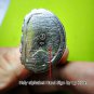 6877-THAI REAL AMULET PHA-KRING BELL ATTRACT MONEY RICH LP KOON SILVER PENDANT