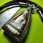 6877-THAI REAL AMULET PHA-KRING BELL ATTRACT MONEY RICH LP KOON SILVER PENDANT