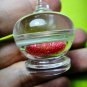 9833-REAL BUDDHA AMULET THAI SARIRA RELIC HOLY SACRED LUCKY BEAD STUPA RED BLOOD