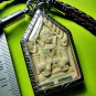 6887-THAI REAL AMULET RAHU KHUN PAEN CHARMING MONEY RICH RID DEBS LP KEY WHITE