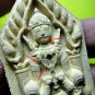 6887-THAI REAL AMULET RAHU KHUN PAEN CHARMING MONEY RICH RID DEBS LP KEY WHITE