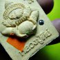 6887-THAI REAL AMULET RAHU KHUN PAEN CHARMING MONEY RICH RID DEBS LP KEY WHITE