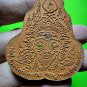 9590-REAL THAI AMULET LERSRI HERMIT MASTER GOD HEALTH MAGIC LP KALONG BROWN RED