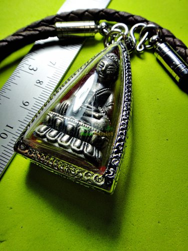 6873-THAI REAL AMULET PHA-KRING BELL CHARM ATTRACT MONEY LUCK RICH LP KOON ALLOY
