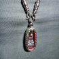 9046-REAL THAI AMULET BRONZE NGUNG RED EYE MONKEY CHARMING LOVE LP KEY BRONZE
