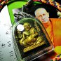 7270-THAI REAL AMULET CHUCHOK RICH MILLIONAIR LP SRIMEANG SPECIAL GOLD MASTER 3T