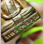 2348-REAL THAI AMULET TRIANGLE MEDAL GREAT VICTORY LP KOON LUCKY WIN COPPER 2010