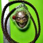9981-REAL THAI AMULET JAW-NGOE RICHLY POWER BRONZE MASK HERMIT LP DENG (SEDTI)