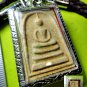 8179-SOMDEJ OLD CLAY BUSINESS RICH WEALTH TABLET AMULET THAI CHARM REAL LP UPP