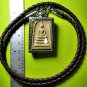 8179-SOMDEJ OLD CLAY BUSINESS RICH WEALTH TABLET AMULET THAI CHARM REAL LP UPP