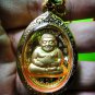6898-THAI REAL AMULET ER-GER-FONG MEDEL GAMBLING RID DEBT LP KEY GOLD PLATED 18K