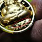 6898-THAI REAL AMULET ER-GER-FONG MEDEL GAMBLING RID DEBT LP KEY GOLD PLATED 18K