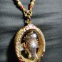 6092-THAI REAL AMULET PIKANET ELEPHANT HEAD LP PERN 24K GOLD PENDANT DIAMOND ASH