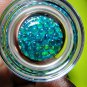 6889-REAL AMULET THAI SARIRA RELIC STONE HOLY SACRED BEAD STUPA LUCKY NAVY BLUE