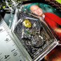 7346-THAI REAL AMULET BRONZE PENDANT KHUN PEAN GOLD FACE CHARM MERCY KUBA SUBIN