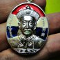 6939-THAI REAL AMULET ER-GER-FONG MEDEL GAMBLING MONEY RICH LP KEY SILVER PAINT