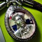 6939-THAI REAL AMULET ER-GER-FONG MEDEL GAMBLING MONEY RICH LP KEY SILVER PAINT