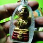 9598-REAL THAI AMULET PENDANT HANDMADE GUMAN HOLY BOY SPIRIT LUCKY RICH LP DAM
