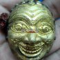 9979-JAW-NGOE RICHLY POWER BRONZE MASK HERMIT AMULET THAI REAL LP DENG (SEDTI)