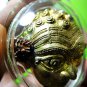 9979-JAW-NGOE RICHLY POWER BRONZE MASK HERMIT AMULET THAI REAL LP DENG (SEDTI)
