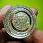 6890-REAL AMULET THAI SARIRA RELIC STONE HOLY SACRED BEAD STUPA WHITE CRYSTAL