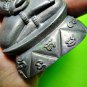 7334-THAI REAL AMULET NGUNG RED GEMS EYE MONKEY CHARMING LUCKY LP NEAN 2011 GRAY