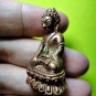 6875-THAI REAL AMULET PHA-KRING BELL BUDDHA ATTRACT MONEY RICH LP KOON NAWA RED