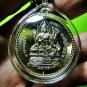 9729-THAI REAL AMULET FOUR 4 FACE GOD PHOM MONEY RICH LP CHAMNAN ALLOY YEAR 2011