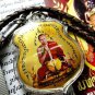 7095-THAI REAL AMULET INCREASE LIFE TO BEST LP NAEN PHOTO PENDANT GOLD COLOR