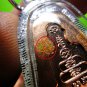 8919-THAI REAL TRIANGEL AMULET MONK GROUP BANGKLAN MASS BLESSING LP NGERN COPPER