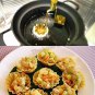 0022-THAI DESSERT KITCHEN BASKET SWEET SNACK FRIED MOLD CRISPY MOULD BRASS 4HEAD