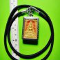 6469-THAI REAL AMULET RED GOLD CHINNARAJ SOMDEJ BUDDHA GROUP BLESS WAT NOK 2012
