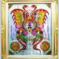 6067-THAI REAL AMULET SOMDEJ BUTTERFLY LOVE RICH SPIDER KUBA KRITSANA BLUE COAT