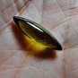 0062-NATURAL BUDDHA HOLY LEKLAI TALISMAN AMULET NAGA EYE FANG GEMS STONE OLIVE S