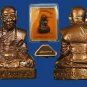 ก THAI REAL AMULET FIGURE MINI STATUE MONK LP KAMBU LP NEN CoBLESS HEALTH STRONG