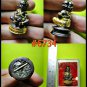 REAL THAI AMULET GUMAN BOY SPIRIT RICH LUCKY BONE LP NAEN NEN DOLL BLACK GOLD