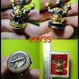 REAL THAI AMULET GUMAN BOY SPIRIT RICH LUCKY BONE LP NAEN NEN DOLL BLACK GOLD